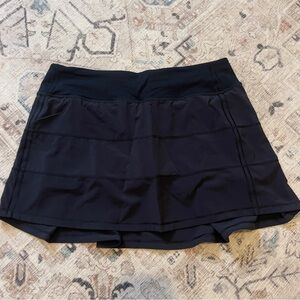 Lululemon Pace Rival Black Skirt/Skort